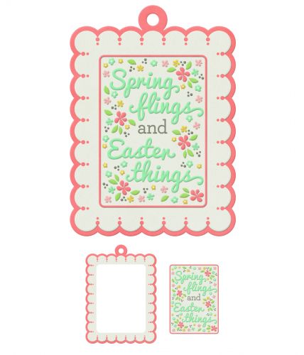 We R Memory Keepers - Simply Spring - Frames - Spring Flings